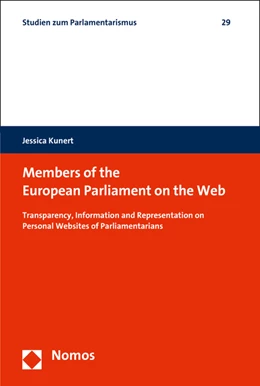 Abbildung von Kunert | Members of the European Parliament on the Web | 1. Auflage | 2016 | 29 | beck-shop.de