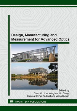 Abbildung von Chen / Lee | Design, Manufacturing and Measurement for Advanced Optics | 1. Auflage | 2016 | beck-shop.de