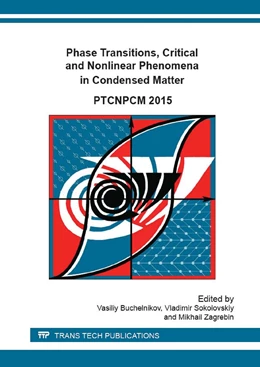 Abbildung von Buchelnikov / Sokolovskiy | Phase Transitions, Critical and Nonlinear Phenomena in Condensed Matter | 1. Auflage | 2016 | beck-shop.de