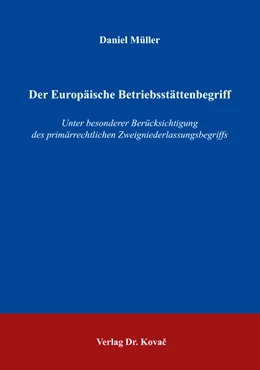 Abbildung von Müller | Der Europäische Betriebsstättenbegriff | 1. Auflage | 2016 | 370 | beck-shop.de