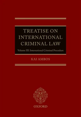 Abbildung von Ambos | Treatise on International Criminal Law | 1. Auflage | 2016 | beck-shop.de