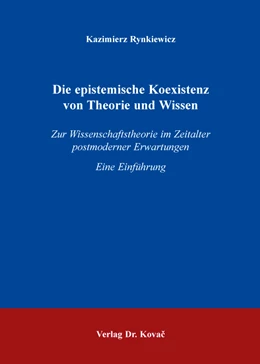 Abbildung von Rynkiewicz | Die epistemische Koexistenz von Theorie und Wissen | 1. Auflage | 2016 | 123 | beck-shop.de