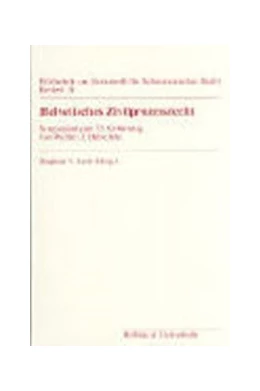 Abbildung von Berti | Helvetisches Zivilprozessrecht | 1. Auflage | 1999 | 31 | beck-shop.de