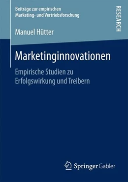 Abbildung von Hütter | Marketinginnovationen | 1. Auflage | 2016 | beck-shop.de