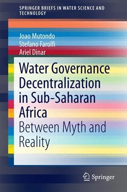 Abbildung von Mutondo / Farolfi | Water Governance Decentralization in Sub-Saharan Africa | 1. Auflage | 2016 | beck-shop.de
