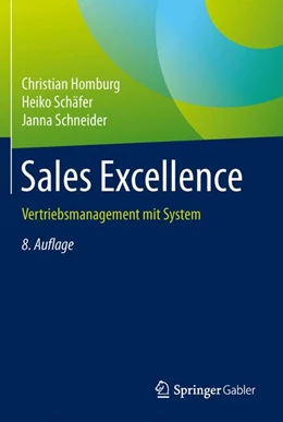 Abbildung von Homburg / Schäfer | Sales Excellence | 8. Auflage | 2016 | beck-shop.de