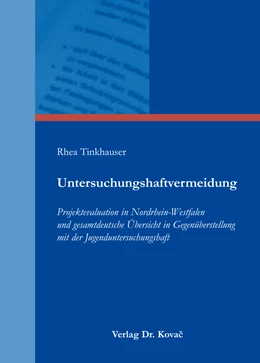 Abbildung von Tinkhauser | Untersuchungshaftvermeidung | 1. Auflage | 2016 | 39 | beck-shop.de