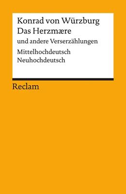 Abbildung von Miklautsch | Das Herzmaere und andere Verserzählungen | 1. Auflage | 2016 | 19381 | beck-shop.de