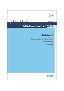 Abbildung von DIN e.V. (Hrsg.) | Stahlbau 3 | 9. Auflage | 2016 | 69/3 | beck-shop.de