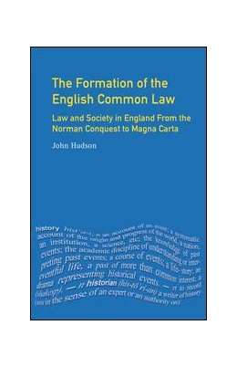 Abbildung von Hudson | The Formation of English Common Law | 1. Auflage | 2016 | beck-shop.de