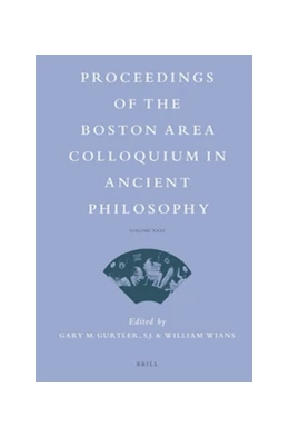 Abbildung von Proceedings of the Boston Area Colloquium in Ancient Philosophy | 1. Auflage | 2016 | 31 | beck-shop.de
