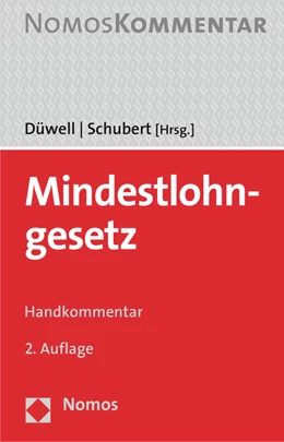 Abbildung von Düwell / Schubert (Hrsg.) | Mindestlohngesetz | 2. Auflage | 2016 | beck-shop.de