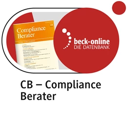 Abbildung von beck-online. CB - Compliance Berater | 1. Auflage | | beck-shop.de