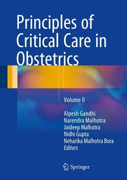 Abbildung von Gandhi / Malhotra | Principles of Critical Care in Obstetrics | 1. Auflage | 2016 | beck-shop.de