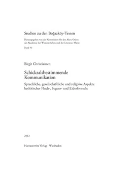 Abbildung von Christiansen | Schicksalsbestimmende Kommunikation | 1. Auflage | 2014 | beck-shop.de
