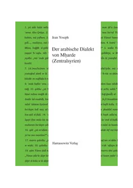 Abbildung von Yoseph | Der arabische Dialekt von Mharde (Zentralsyrien) | 1. Auflage | 2014 | beck-shop.de