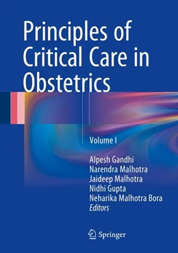 Abbildung von Gandhi / Malhotra | Principles of Critical Care in Obstetrics | 1. Auflage | 2016 | beck-shop.de