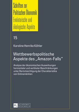 Abbildung von Köhler | Wettbewerbspolitische Aspekte des «Amazon-Falls» | 1. Auflage | 2016 | 15 | beck-shop.de
