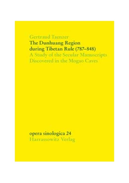 Abbildung von Taenzer | The Dunhuang Region during Tibetan Rule (787-848) | 1. Auflage | 2014 | beck-shop.de