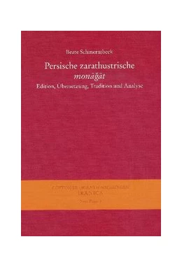 Abbildung von Schmermbeck | Persische zarathustrische monagat | 1. Auflage | 2014 | beck-shop.de