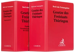 Abbildung von Gesetze des Freistaats Thüringen: Textsammlung mit Ergänzungband • Set | 1. Auflage | | beck-shop.de