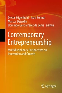 Abbildung von Bögenhold / Bonnet | Contemporary Entrepreneurship | 1. Auflage | 2016 | beck-shop.de