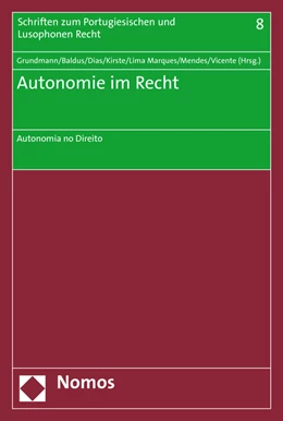 Abbildung von Grundmann / Baldus | Autonomie im Recht | 1. Auflage | 2016 | 8 | beck-shop.de