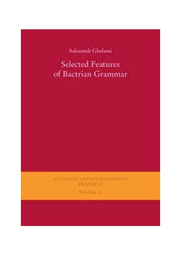 Abbildung von Gholami | Selected Features of Bactrian Grammar | 1. Auflage | 2015 | beck-shop.de