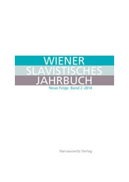 Abbildung von Newerkla / Poljakov | Wiener Slavistisches Jahrbuch. Neue Folge 2 (2014) | 1. Auflage | 2015 | beck-shop.de