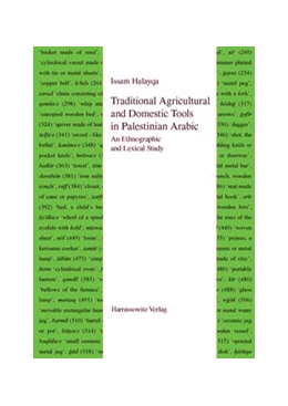 Abbildung von Halayqa | Traditional Agricultural and Domestic Tools in Palestinian Arabic | 1. Auflage | 2015 | beck-shop.de