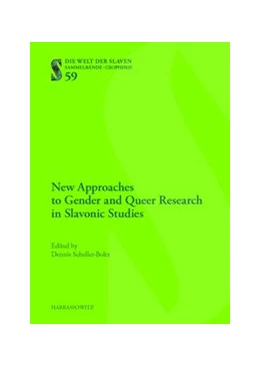 Abbildung von Scheller-Boltz | New Approaches to Gender and Queer Research in Slavonic Studies | 1. Auflage | 2016 | beck-shop.de