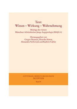Abbildung von Neunert / Simon | Text: Wissen - Wirkung - Wahrnehmung | 1. Auflage | 2015 | beck-shop.de