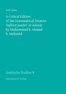 Abbildung von Sadan | A Critical Edition of the Grammatical Treatise 