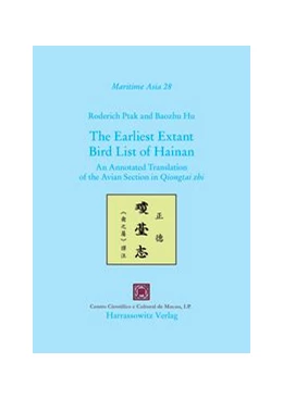 Abbildung von Ptak / Hu | The Earliest Extant Bird List of Hainan | 1. Auflage | 2015 | beck-shop.de