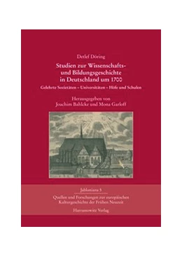 Abbildung von Bahlcke / Garloff | Studien zur Wissenschafts- und Bildungsgeschichte in Deutschland um 1700 | 1. Auflage | 2015 | beck-shop.de