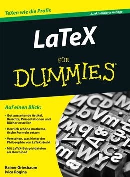 Abbildung von Griesbaum / Rogina | LaTeX für Dummies | 2. Auflage | 2016 | beck-shop.de