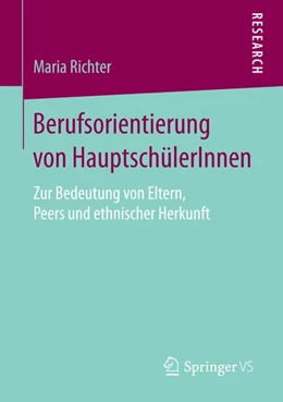 Abbildung von Richter | Berufsorientierung von HauptschülerInnen | 1. Auflage | 2016 | beck-shop.de