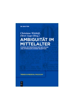 Abbildung von Auge / Witthöft | Ambiguität im Mittelalter | 1. Auflage | 2016 | beck-shop.de