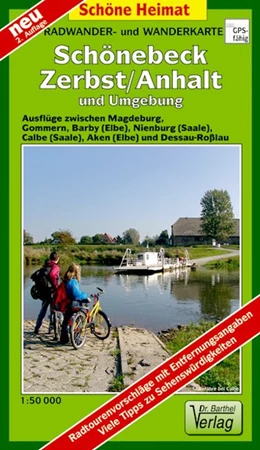 Abbildung von Schönebeck, Zerbst und Umgebung 1 : 50 000 Radwander- und Wanderkarte | 2. Auflage | 2016 | beck-shop.de