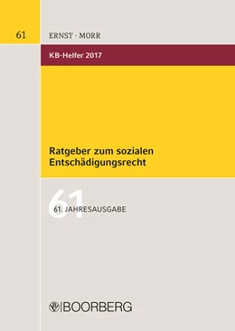 Abbildung von Ernst / Morr | KB-Helfer 2016 | 1. Auflage | 2017 | beck-shop.de