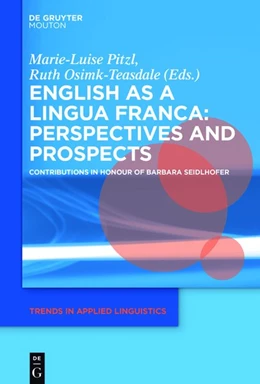 Abbildung von Pitzl / Osimk-Teasdale | English as a Lingua Franca: Perspectives and Prospects | 1. Auflage | 2016 | 24 | beck-shop.de