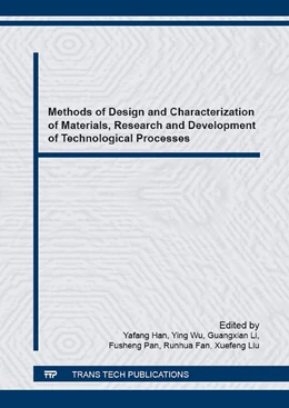 Abbildung von Han / Wu | Methods of Design and Characterization of Materials, Research and Development of Technological Processes | 1. Auflage | 2016 | beck-shop.de
