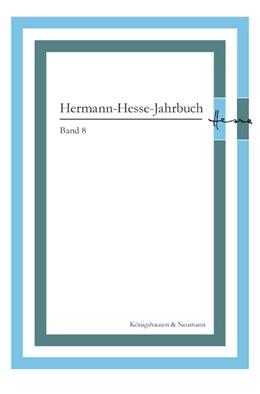 Abbildung von Ponzi | Hermann-Hesse-Jahrbuch, Band 8 | 1. Auflage | 2016 | beck-shop.de