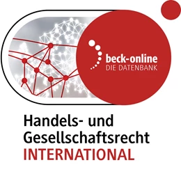 Abbildung von beck-online. Handels- und Gesellschaftsrecht INTERNATIONAL | 1. Auflage | | beck-shop.de