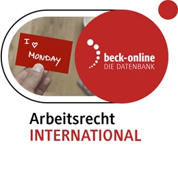 Abbildung von beck-online. Arbeitsrecht INTERNATIONAL | 1. Auflage | | beck-shop.de