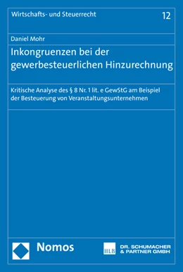 Abbildung von Mohr | Inkongruenzen bei der gewerbesteuerlichen Hinzurechnung | 1. Auflage | 2016 | beck-shop.de