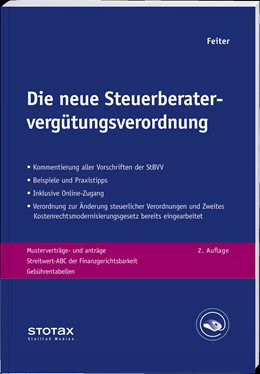 Abbildung von Feiter | Die neue Steuerberatervergütungsverordnung | 2. Auflage | 2016 | beck-shop.de