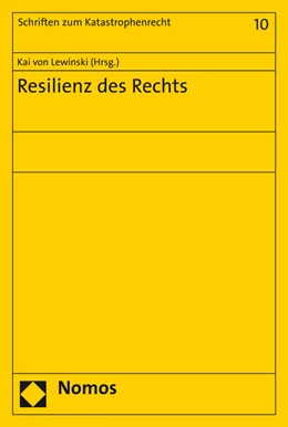 Abbildung von Lewinski | Resilienz des Rechts | 1. Auflage | 2016 | beck-shop.de