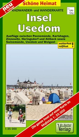 Abbildung von Radwander- und Wanderkarte Insel Usedom | 3. Auflage | 2016 | beck-shop.de