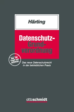 Abbildung von Härting | Datenschutz-Grundverordnung | 1. Auflage | 2016 | beck-shop.de